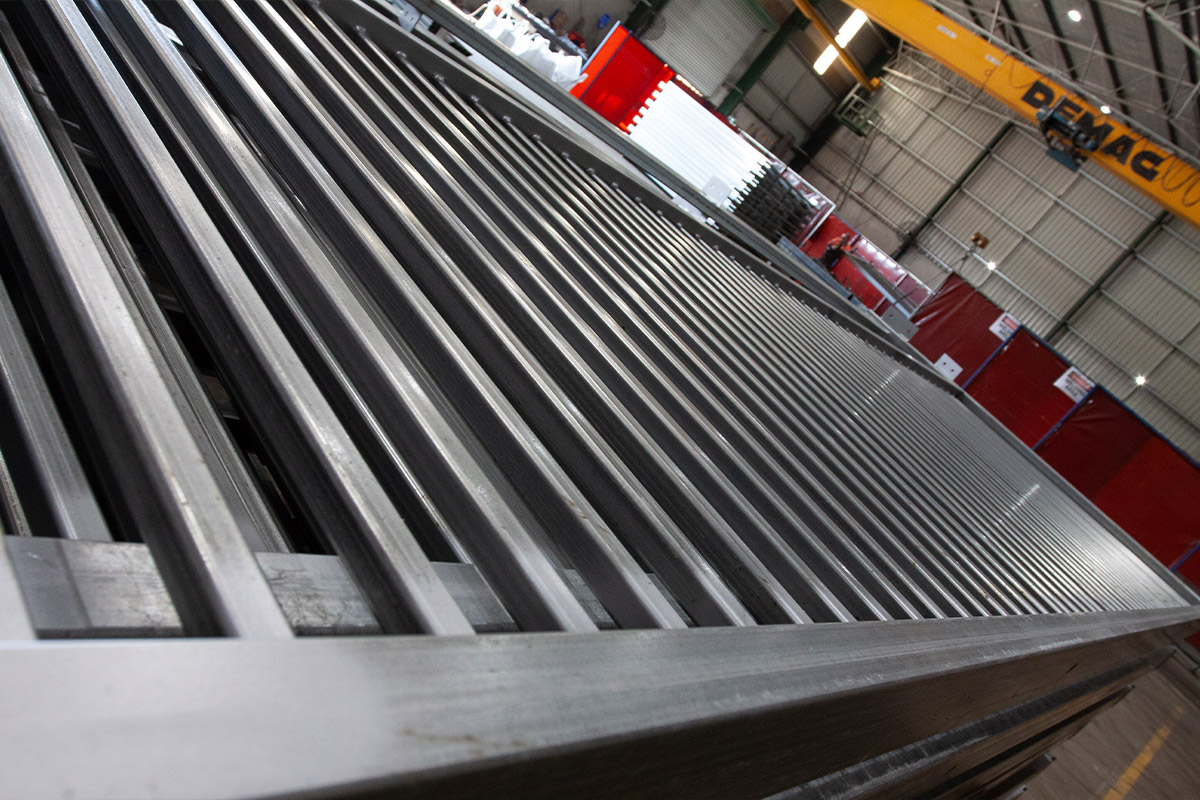 steel fabricated grate